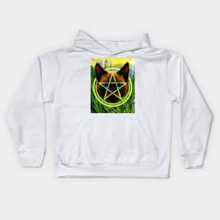 The Ace of Pentacles Kids Hoodie